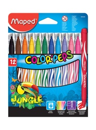 [FEMACO12] - FEUTRE MAPED COLORPEPS x12